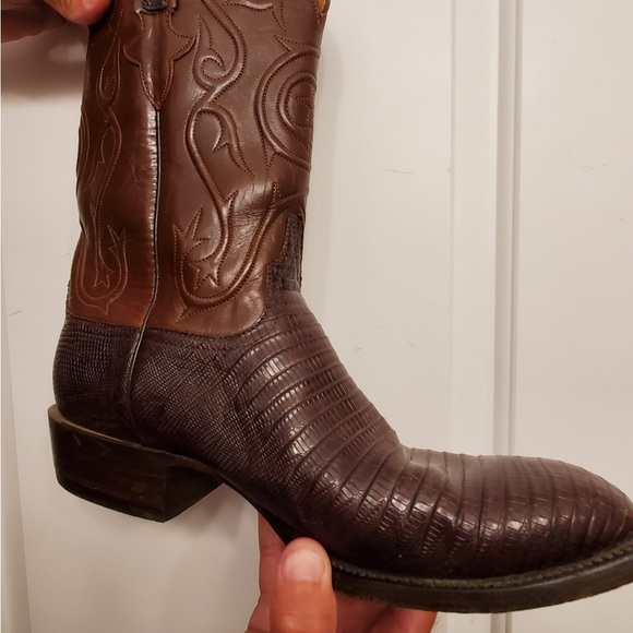 Lucchese Boots Mens size 12E - Picture 4 of 15